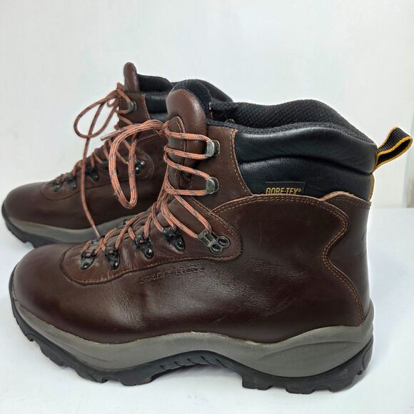 Salomon Contragrip Mens Brown Leather Gortex Waterproof Boots Size US 13 EUR 48 main image 12